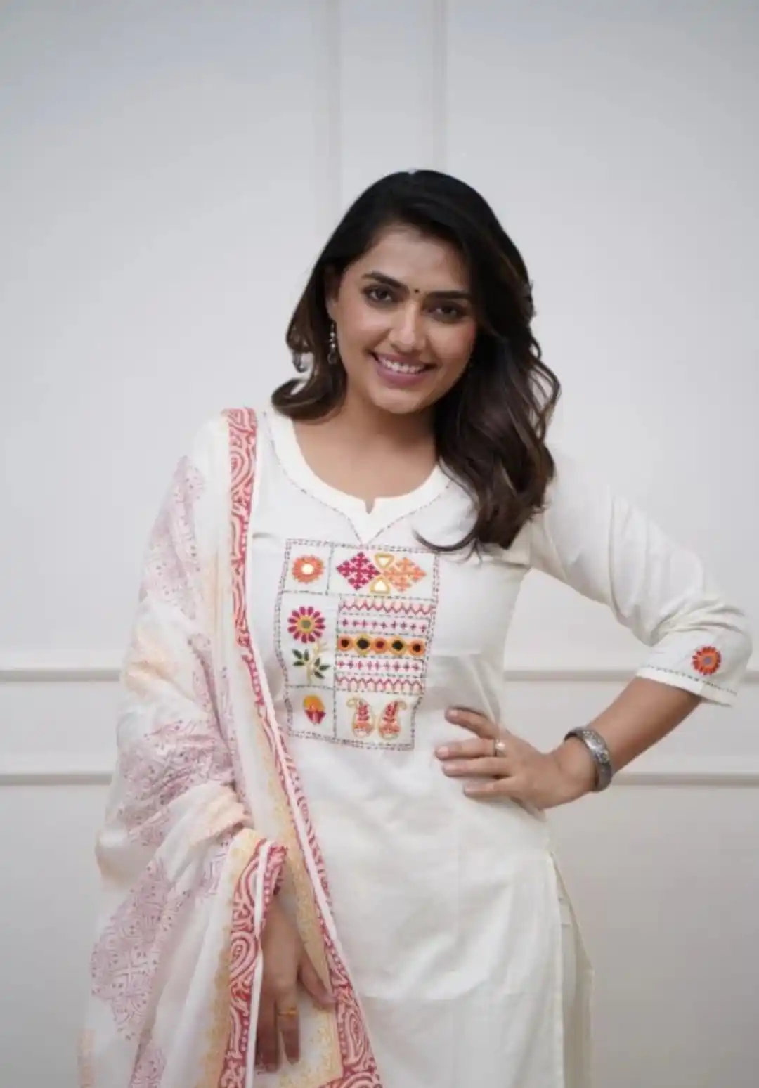 Cotton Kurta Pant with Dupatta Set,.png